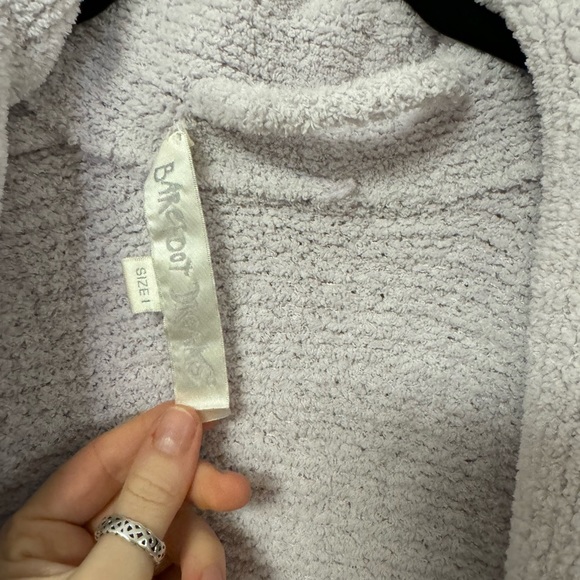 Barefoot Dreams Purple CozyChic Robe Size 1 - Picture 14 of 14